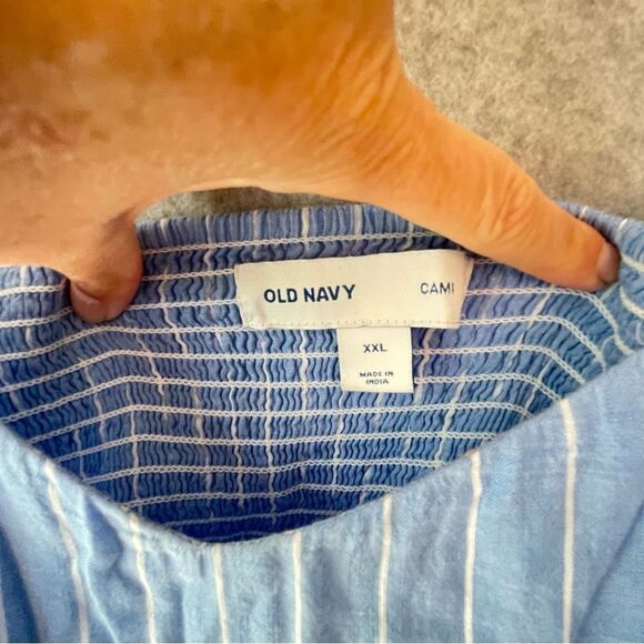 Old Navy Blue Striped Cami Sundress XXL - Picture 6 of 11